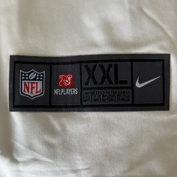 NFL San Fran 49ers White and Red Football Jersey with Jimmy Garoppolo back - Picture 3 of 4